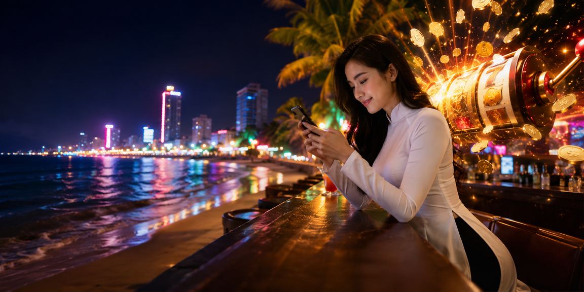 Khung cảnh slot game tại Quy Nhơn
